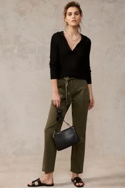 Mint Velvet Belted Trousers
