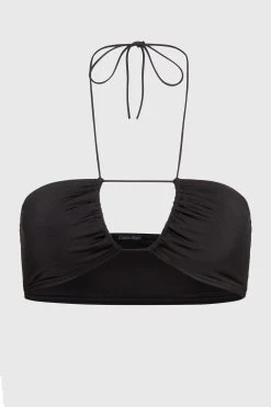 Calvin Klein Core Multi Ties Black Bralette -Fashion Women 9743V8s4