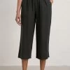 Seasalt Cornwall Lunar Light Linen Crop Trousers -Fashion Women 983400s