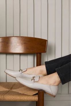 Mint Velvet Camille Leather Loafers