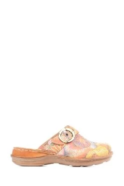 Pavers Leather Slip-On Clogs