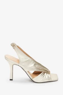 Next Signature Leather Twist Detail Sandals