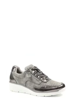 Lunar Pewter Haylee Fashion Trainers -Fashion Women A23826s2
