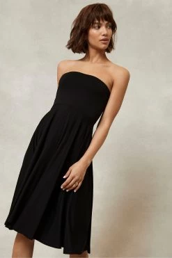 Mint Velvet Bandeau Mini Dress