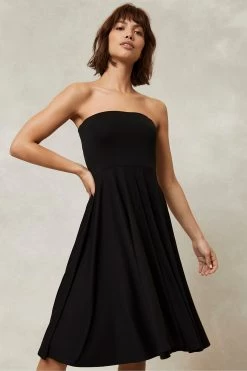 Mint Velvet Bandeau Mini Dress -Fashion Women A28998s4