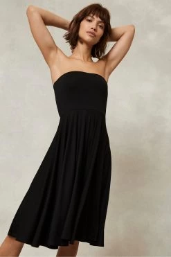 Mint Velvet Bandeau Mini Dress -Fashion Women A28998s5