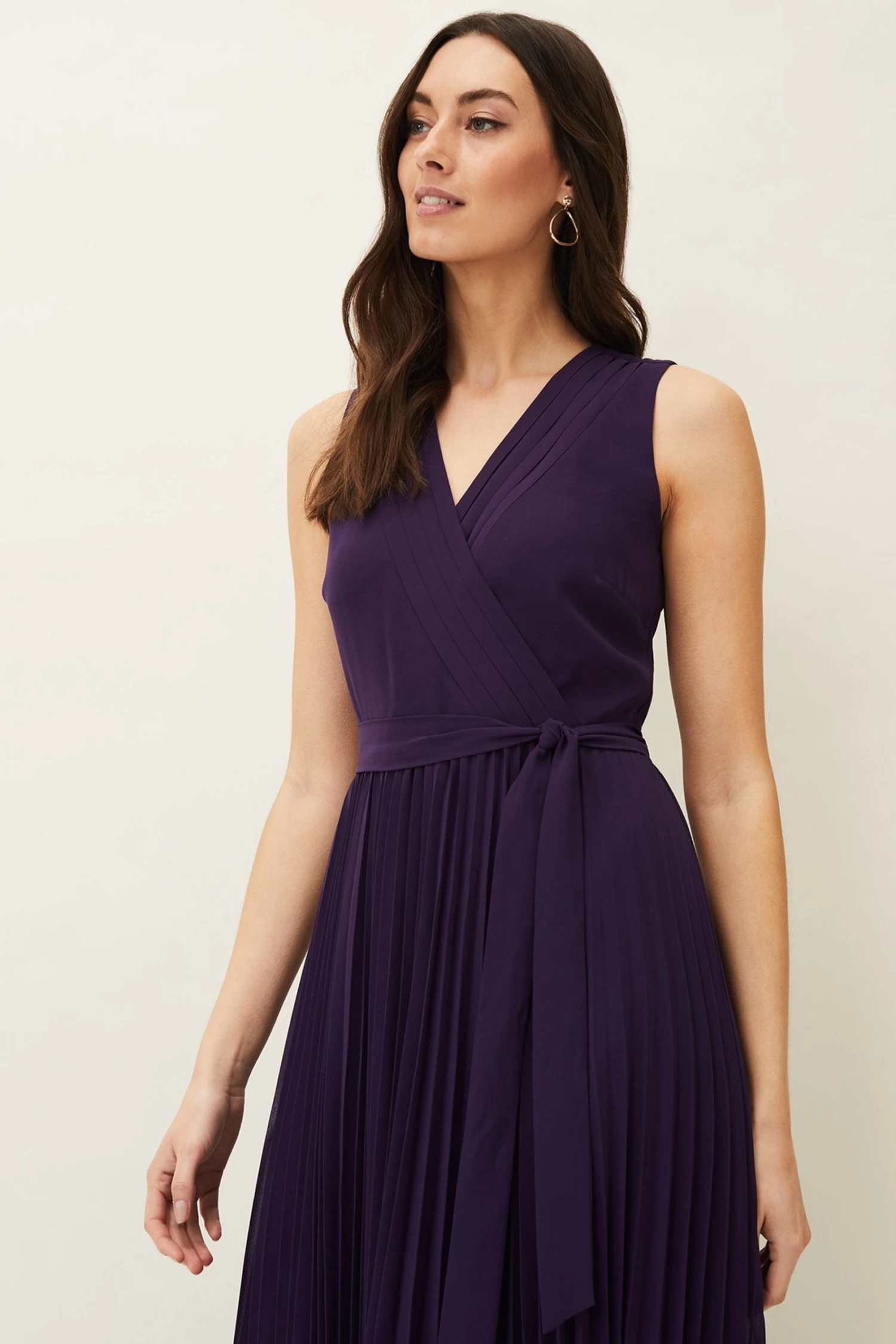 Phase Eight Blue Molly Chiffon Maxi Dress 7 Phase Eight Blue Molly Chiffon Maxi Dress - Image 5