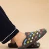 Lunar Montreal Polka Dot Slippers -Fashion Women A40145s