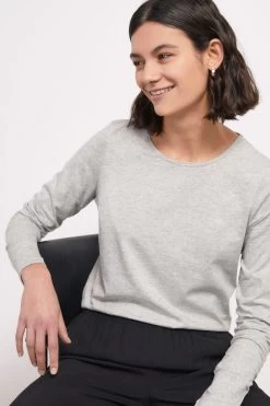 Jigsaw Supima Cotton Long Sleeve T-Shirt