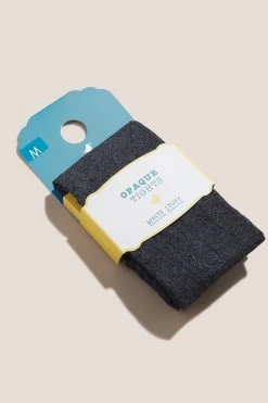 White Stuff Grey Olivia Opaque Tights