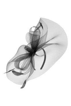 Accessorize Black Rhea Oversized Bow Fascinator Headband -Fashion Women A54748s3