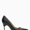 AllSaints Nova Court Black Shoes -Fashion Women A58337s