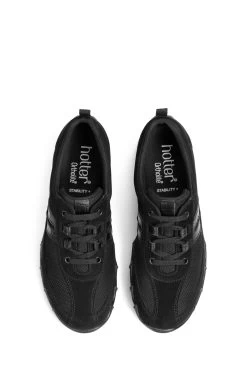 Hotter Wide Fit Leanne II Black Lace-Up Full Covered Shoes -Fashion Women A58516s4