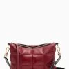 AllSaints Red Eve Quilt Cross-Body Bag -Fashion Women A58571s