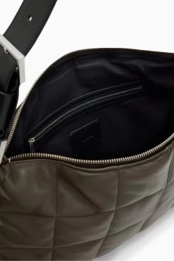 AllSaints Green Edbury Quilt Bag -Fashion Women A58574s6