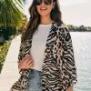 Next Animal Print Kimono Cover-Up