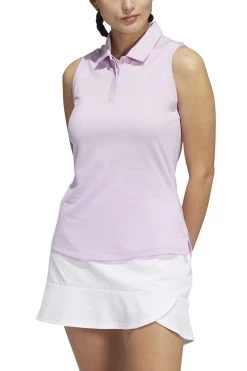 Adidas Golf Adidas Purple Golf Sleeveless Polo Shirt -Fashion Women A78302s3