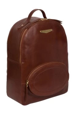 Pure Luxuries London Christina Vegetable-Tanned Leather Backpack -Fashion Women A79003s4