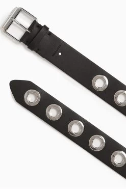 AllSaints Black Dani Belt