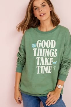 Next Maternity Mother And Baby Matching Cotton Sweatshirt Set -Fashion Women A86 836s4