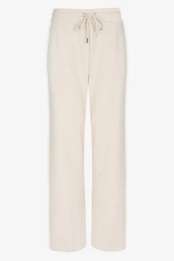 Mint Velvet Jacquard Wide Leg Trousers -Fashion Women A86294s3