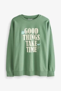 Next Maternity Mother And Baby Matching Cotton Sweatshirt Set -Fashion Women A86836s6