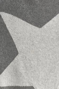 Next Grey Cashmere Blend Star Poncho -Fashion Women A89442s6