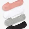 Next Cushion Sole Invisible Trainer Socks 4 Pack 1 Next Cushion Sole Invisible Trainer Socks 4 Pack -Fashion Women A91510s