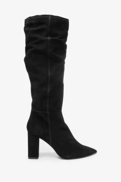 Next Forever Comfort® Suede Knee High Slouch Boots -Fashion Women A96164s3