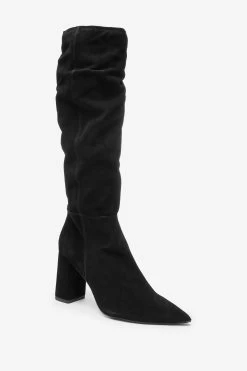 Next Forever Comfort® Suede Knee High Slouch Boots -Fashion Women A96164s4