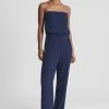 Reiss Janine Bandeau Wide Leg Jumpsuit -Fashion Women A98 581s