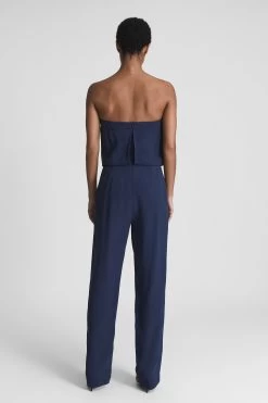 Reiss Janine Bandeau Wide Leg Jumpsuit -Fashion Women A98581s5