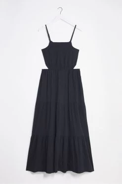 Figleaves Serengeti Black Maxi Beach Dress -Fashion Women C00461s5