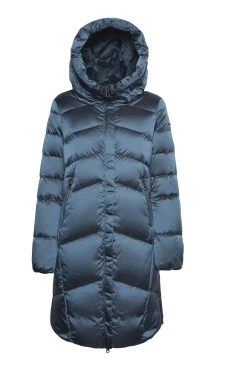 Geox Womens Blue Adrya Parka -Fashion Women C01676s4