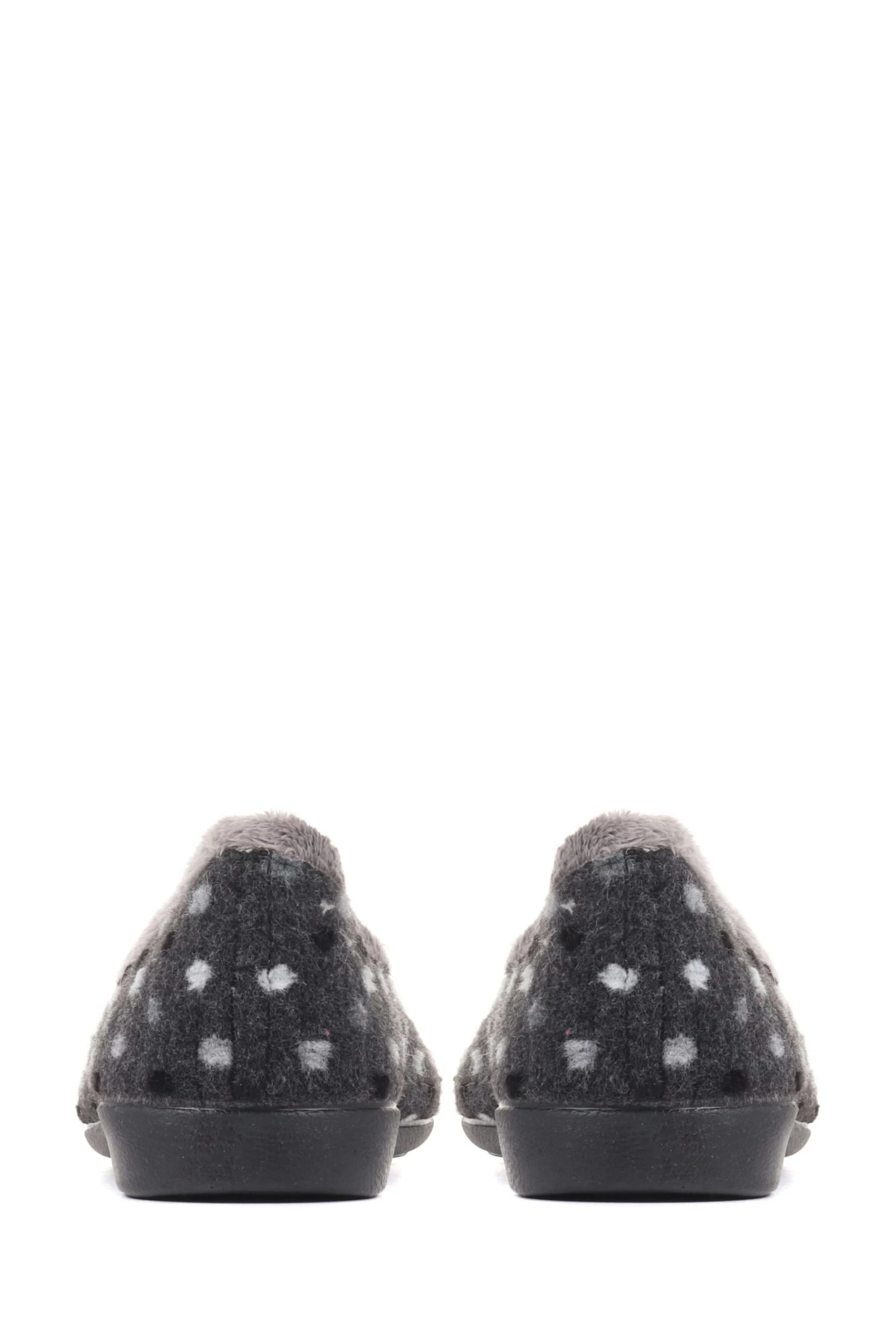 Pavers Grey Lightweight Comfortable Slippers 5 Pavers Grey Lightweight Comfortable Slippers - Image 3