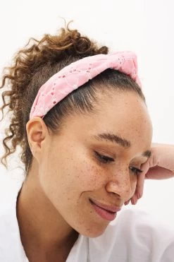 Next Pink Pink Embroidered Headband