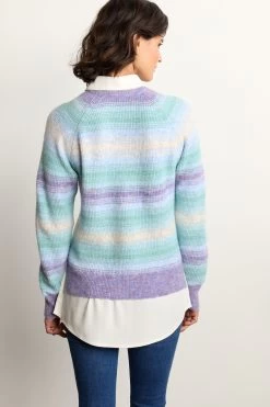 Next Collar Detail Shirt Layer Jumper -Fashion Women C11 387s3