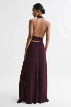 Reiss Grace Maxi Dress With Cape -Fashion Women C11245s5