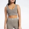 Reebok Grey Classics Dye Fitted Bra -Fashion Women C20635s