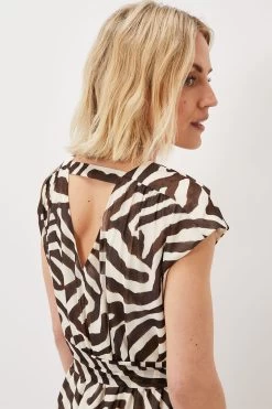 Phase Eight Zalaya Natural Multi Zebra Maxi Dress 17 Phase Eight Zalaya Natural Multi Zebra Maxi Dress -Fashion Women C21926s7