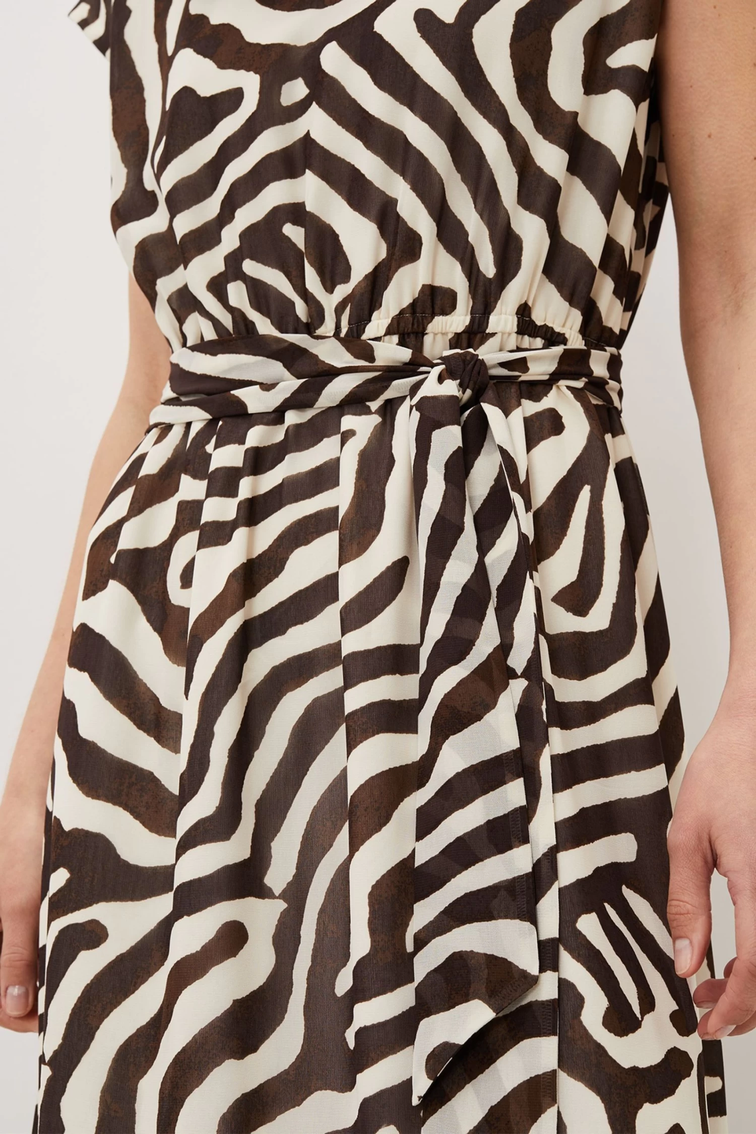 Phase Eight Zalaya Natural Multi Zebra Maxi Dress 10 Phase Eight Zalaya Natural Multi Zebra Maxi Dress - Image 8