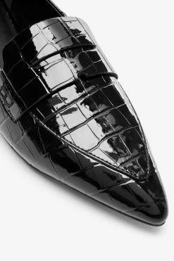 Next Black Forever Comfort® Pointed Toe Loafers -Fashion Women C25427s5