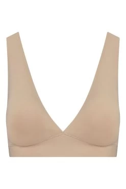 Bye Bra Nude Deep Plunge Bra Top -Fashion Women C28441s4
