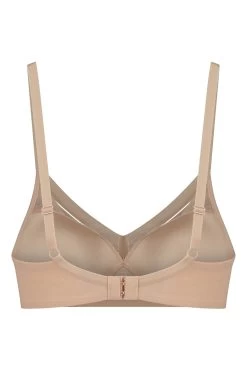 Bye Bra Nude Wire Free Lace Bra Top -Fashion Women C29016s5