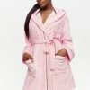 Ann Summers Pink Signature Sparkle Soft Fluffy Robe -Fashion Women C32 530s