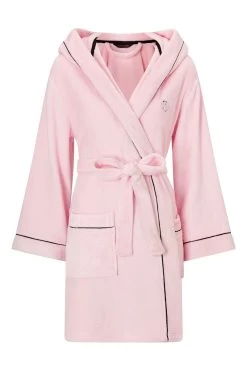 Ann Summers Pink Signature Sparkle Soft Fluffy Robe -Fashion Women C32530s5
