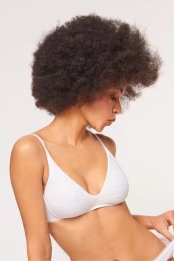 Sloggi Ever Fresh Plus HP 2.0 White Non Wired Bra -Fashion Women C36161s3