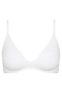 Sloggi Ever Fresh Plus HP 2.0 White Non Wired Bra -Fashion Women C36161s5