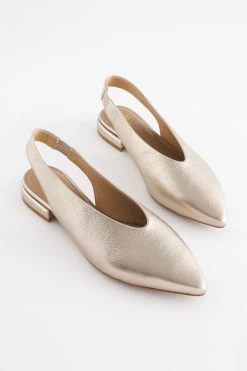 Next Forever Comfort® Leather Flat Slingbacks -Fashion Women C37486s3