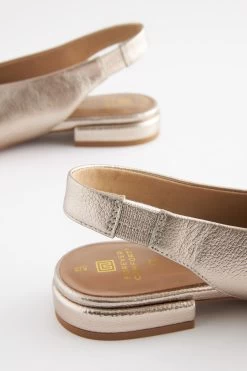 Next Forever Comfort® Leather Flat Slingbacks -Fashion Women C37486s5